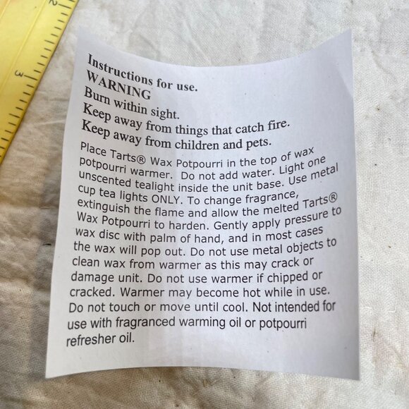 Ceramic Sunflower Design Butter Crock Or Candle warmer by Yankee Candle Beige & - Picture 8 of 11